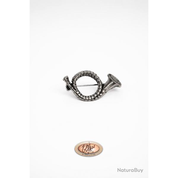 Broche - Trompe Nickel�e - 3303 - Elless France