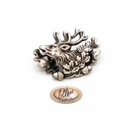 Broche - Cerf au feuillage - 3373 - Elless France