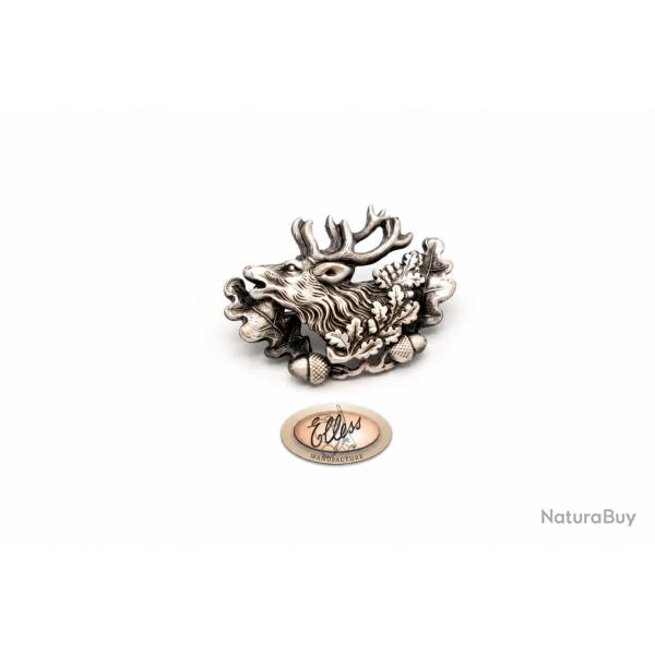 Broche - Cerf au feuillage - 3373 - Elless France