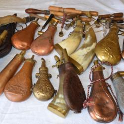 Poires et dosettes pour poudre+ embout de chargement