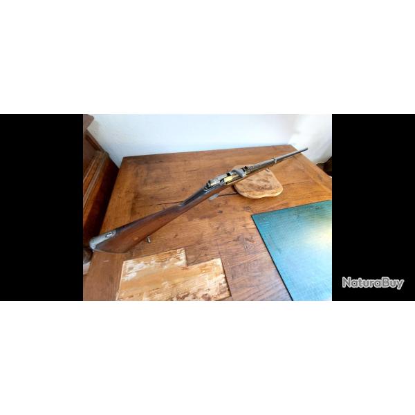 Fusil Gras / Chassepot modifi� chasse - Calibre 16 - Cat�gorie D - Restauration soign�e