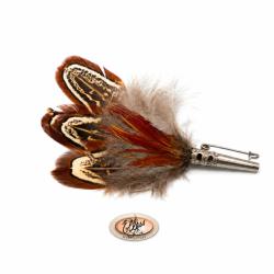 Broche - Bouquet de plumes - 364/710 -  Elless France