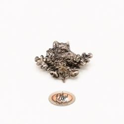 Broche - Sanglier au feuillage - 522 - Elless France
