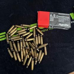 lot 80 &Eacute;tuis 6,5 creedmoor aguilla tir&eacute; 1 fois