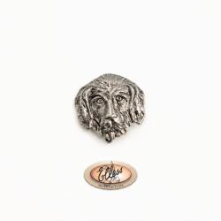 Broche - T&ecirc;te de chien - 7176 - Elless France