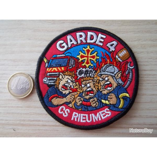 �cusson pompier Haute-Garonne Occitanie rugby
