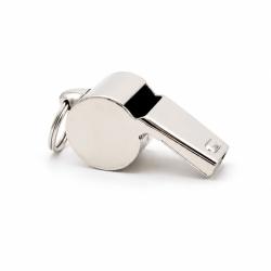 Sifflet &agrave; roulette, Arbitre, Police, Gendarmerie "sans Nickel et Plomb -106/2SN -  Elless France