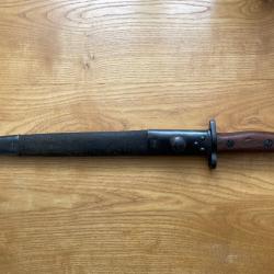 Ba&iuml;onnette Anglaise MK II de mai 1942 - Arm&eacute;e des Indes.