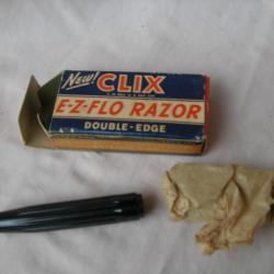 WW2 US RASOIR MILITAIRE AM&Eacute;RICAIN " CLIX " NEUF DANS SON EMBALLAGE D'ORIGINE 39-45 be