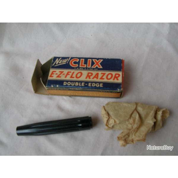 WW2 US RASOIR MILITAIRE AM�RICAIN " CLIX " NEUF DANS SON EMBALLAGE D'ORIGINE 39-45 be