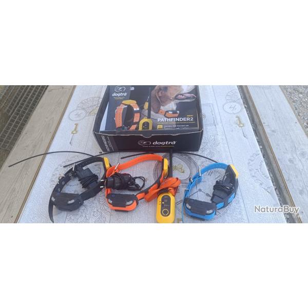 Lot 3 colliers dogtra Pathfinder 2 et r�cepteur  servi 1 fois.