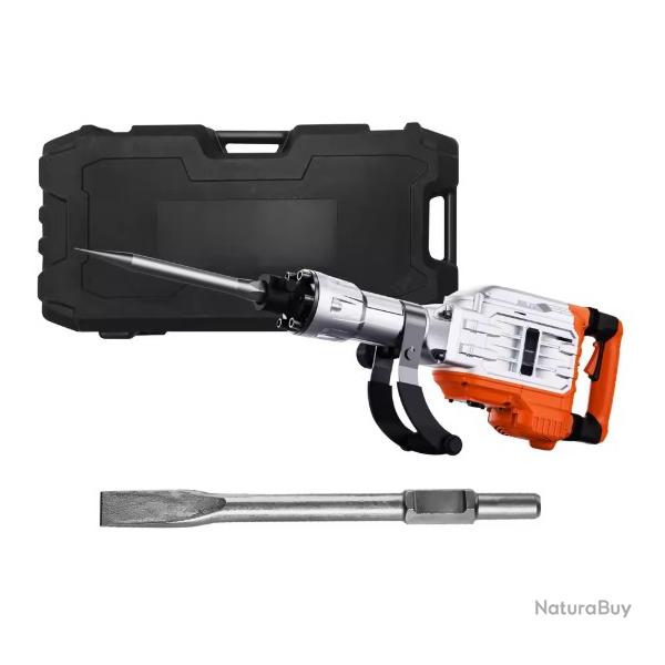 Marteau � cric de d�molition 3500W marteau � cric brise-b�ton, �lectrique robuste 2pcs