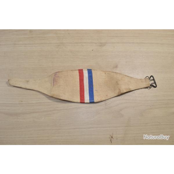 Brassard Militaire Fran�ais WWII Military FFI  soldat toile France 1939/1945 (6)