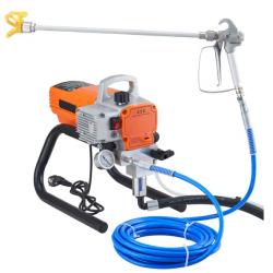 1800W Pulv&eacute;risateur de peinture murale sans air Kit de pistolet pulv&eacute;risateur &eacute;lectrique pression