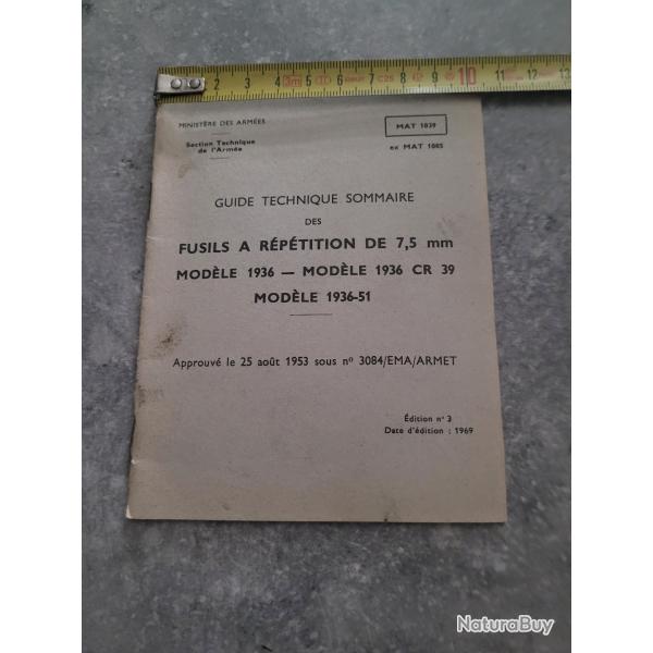 facicule reglemantaire ma 36