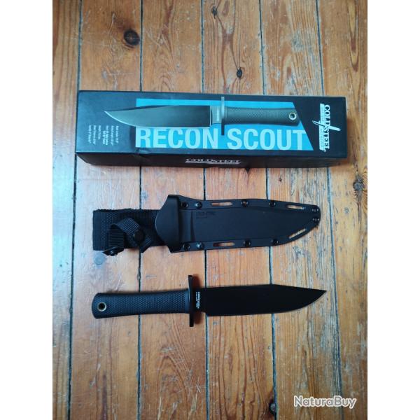 Cold Steel Recon Scout Acier O1 neuf