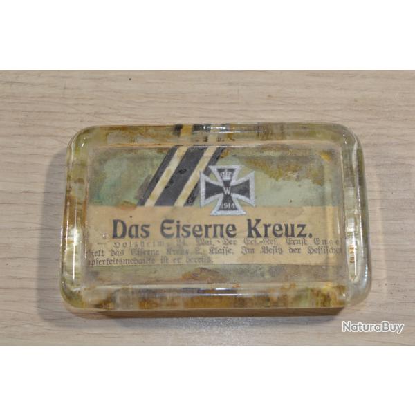Cendrier patriotique Allemand WWI Militaire souvenir Soldat 1914/1918  (6)