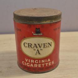 Boite de cigarette Anglais GB British Virginia CRAVEN A WW2 1939/1945 Soldat GB London (6)
