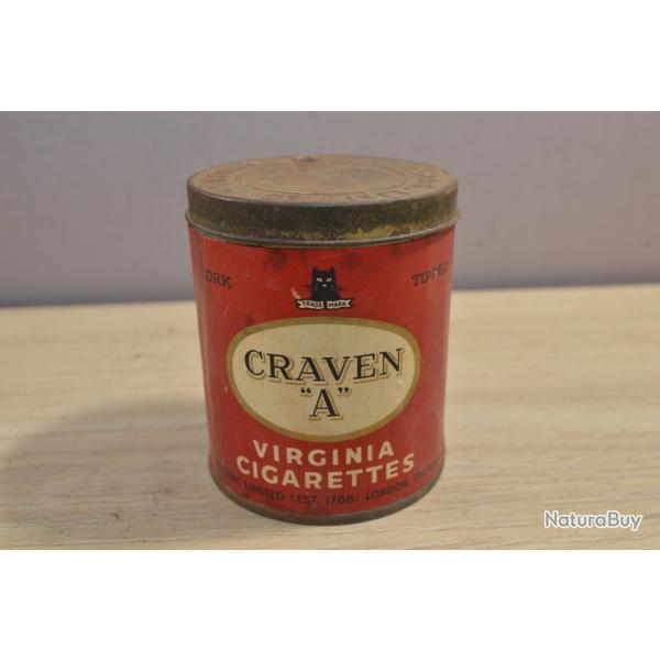 Boite de cigarette Anglais GB British Virginia CRAVEN A WW2 1939/1945 Soldat GB London (6)