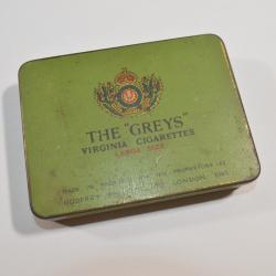 Bo&icirc;te &agrave; tabac t&ocirc;le The Greys Smoking mixture London GB Soldat British WWII (6)