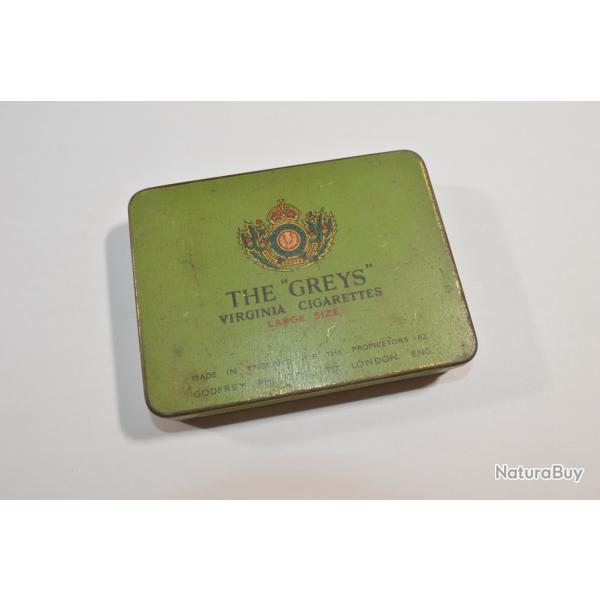 Bo�te � tabac t�le The Greys Smoking mixture London GB Soldat British WWII (6)