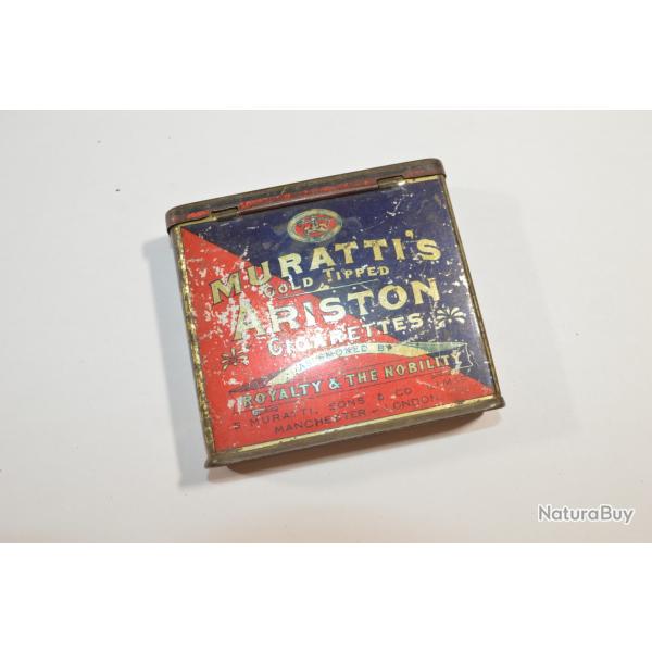 Bo�te � Cigarettes t�le Muratti's Ariston de luxe GB British Equipement soldat 6)