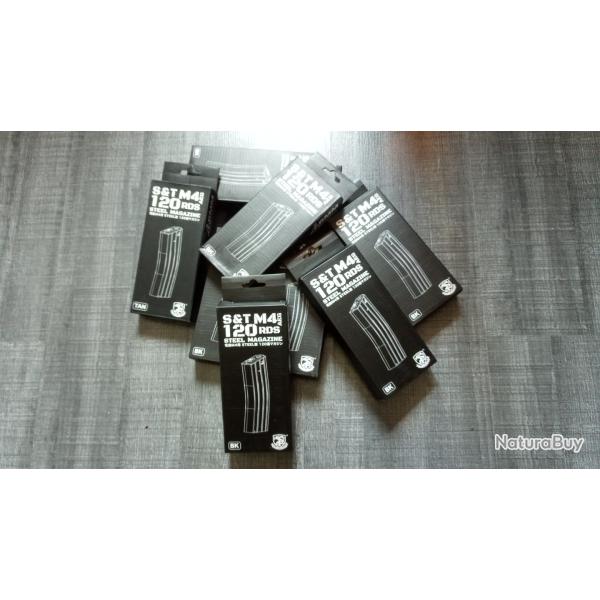 Lot 3 chargeurs m4 midcap metal