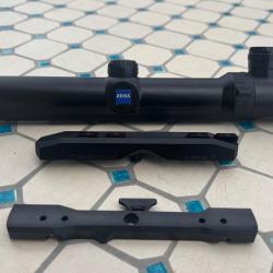 Lunette Zeiss avec montage complet amovible