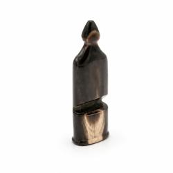 Sifflet plat "Chasseur", buffle avec lacet - 83 - Elless France