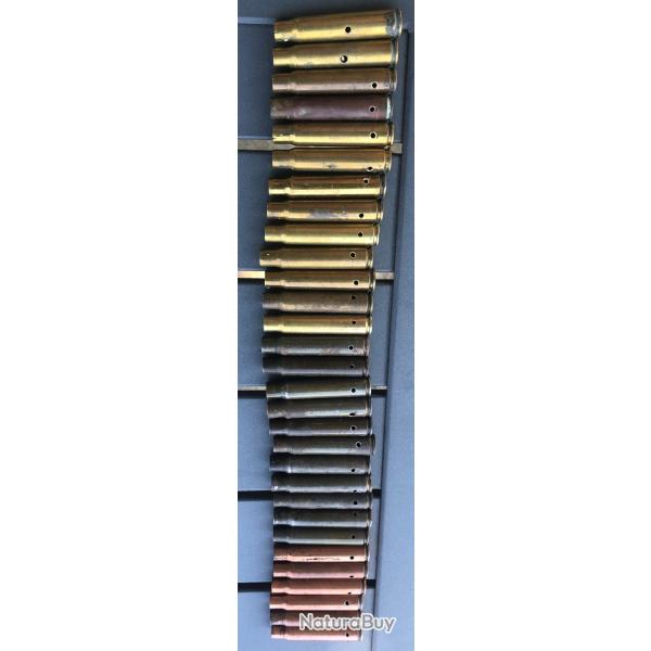30 �tuis douilles vide neutralis�s mauser allemande cartouche allemand ww1 /ww2 7,92 8X57 IS JS