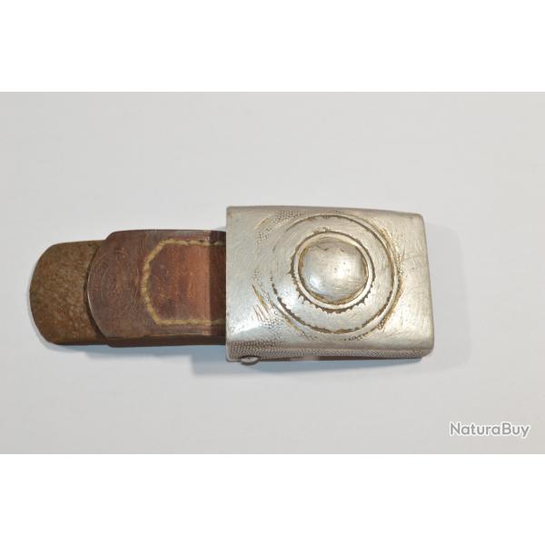 Boucle de ceinturon Militaire en Alu 1938 (6)