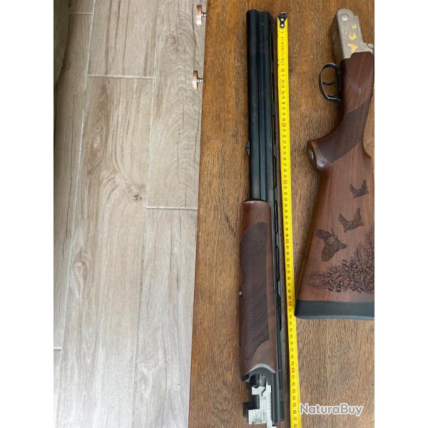 Vends fusil Bettinsoli,calibre 12/magnum superpos� mod�le SLx5/66 �jecteur . Canon de 66 cm avec 5 c