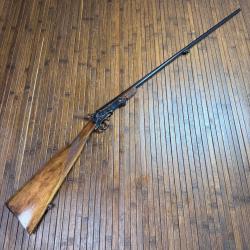 SUPERBE CARABINE PLIANTE 9 mm fl ELG COMME NEUVE CANON MIROIRE SUPERBE JASPAGE