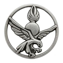 Insigne de coiffe Commando de  Chasse Gendarmerie - 35 mm  reproduction-copy