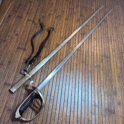 BEAU SABRE D'INFANTERIE MODELE 1882 CHATELLERAULT 1915 POILU FRANCE WW1 14/18