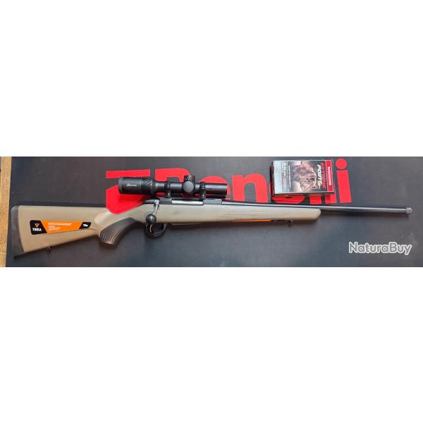 PACK BATTUE TIKKA LITE OD VERTE CAL 30-06 + BURRIS 1-6X24 + VALISE + BTE DE BALLE + MONTAGE TIKKA
