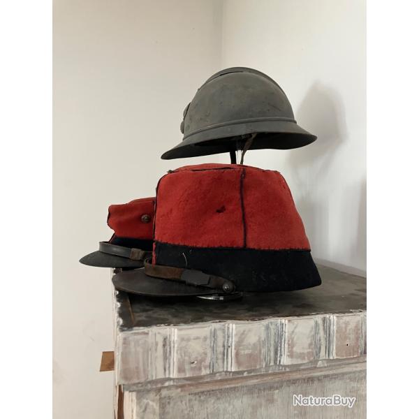 kepi troupe modele 1884 du 5me regiment d'infanterie de ligne - militaria - ww1