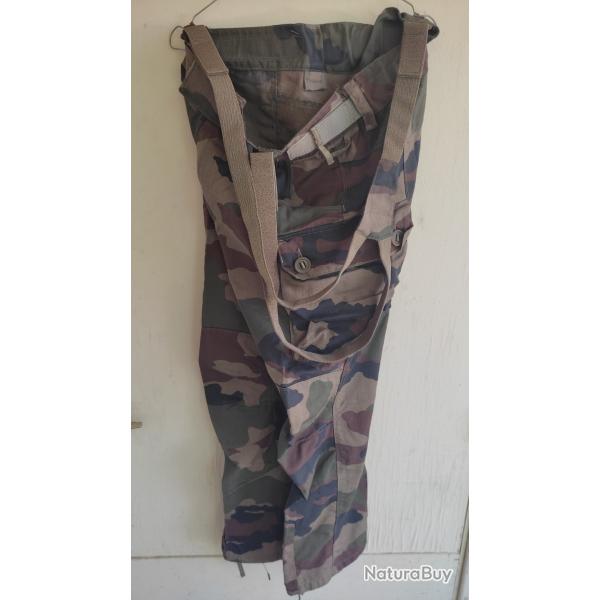 Pantalon treillis F3 camo Ce zone chaude thermostable trait� anti-moustique