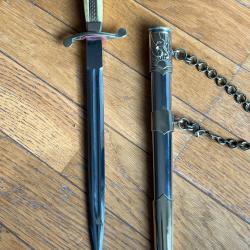 Dague officier infanterie Bulgarie - militaria post ww2 - mod&egrave;le 1952