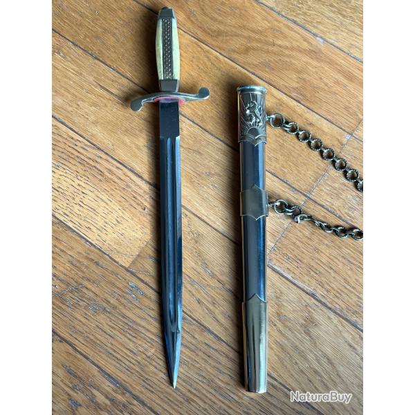 Dague officier infanterie Bulgarie - militaria post ww2 - mod�le 1952