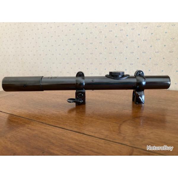 Lunette Carl Zeiss ZIELKLEIN 2,5 x en acier avec montage EAW d�rivable pour rail de 11 mm