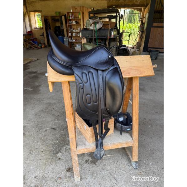 Selle de dressage GBS Sellier DR XCR (2022)- �tat neuf