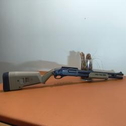 REMINGTON 870 CUSTOM MAGPUL Cal.12/76 -Vis&eacute;e Williams & Side Saddle - FULL OPTIONS