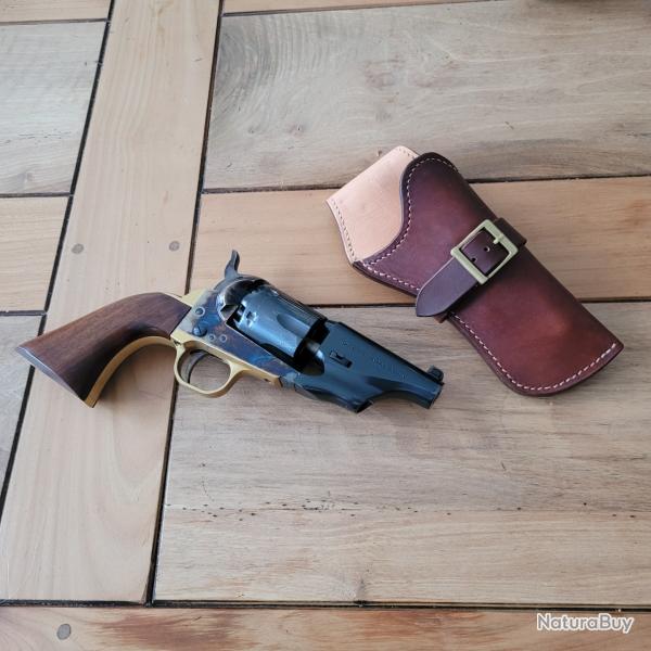 REVOLVER PIETTA 1862 POLICE SHERIFF SNUBNOSE CALIBRE 36