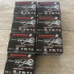 Vends cartouches chasse calibre 12x89 winchester plomb num&eacute;ro 4
