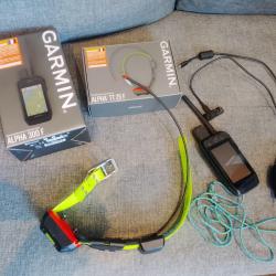 GPS Garmin Alpha 300 + collier