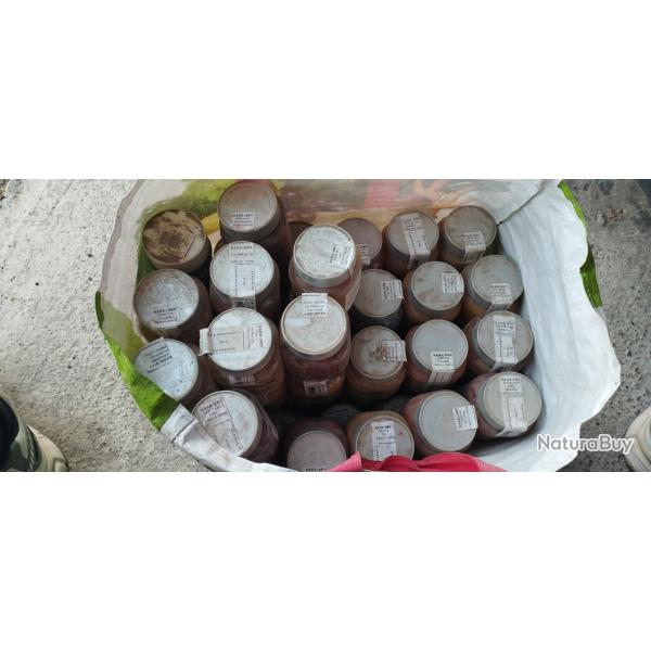 Pigments ocre lot peinture construction maison b�timent
