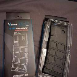 LOT DE 2 VORSK AIRSOFT CHARGEUR GAZ VMAR MWS NOIR