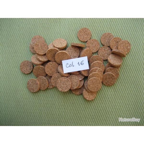 Rondelles li�ge calibre 16 �paisseur 3 mm