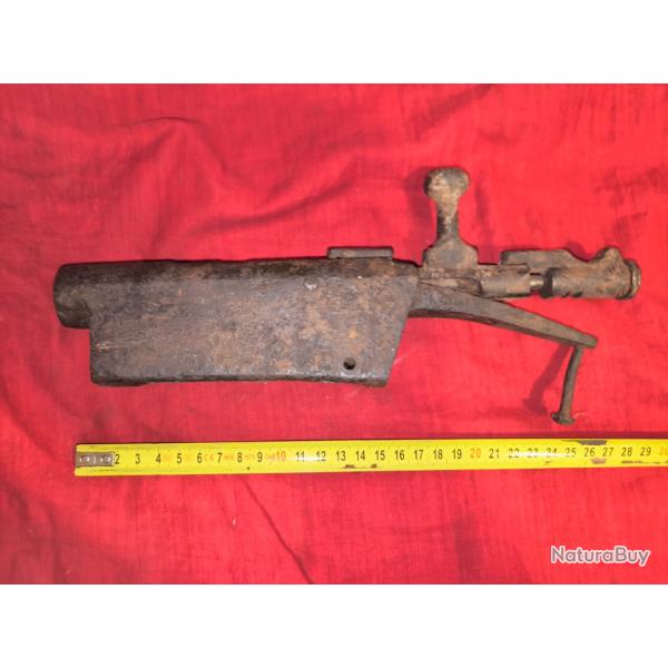 Boite de culasse et culasse incompl�te de fusil 1886 93 lebel manufacture d'armes de saint Etienne.
